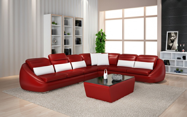 Designer sofa couch corner sofa with stool living landscape set upholstery