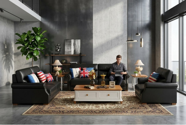 3+1+1 Upholstery Designer Sofa Set Couch Sofa Sets