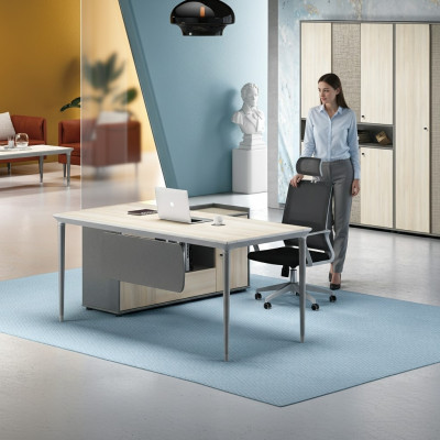 Desk filing cabinet office furniture desks tables 2-piece set