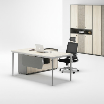 Desk filing cabinet office furniture desks tables 2-piece set
