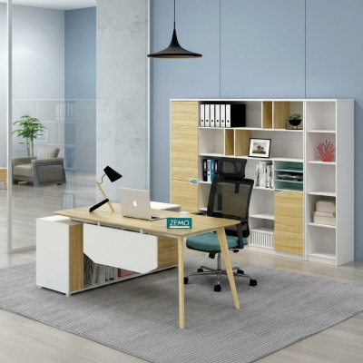 Corner desk work writing office table class designer furniture tables 2-piece new
