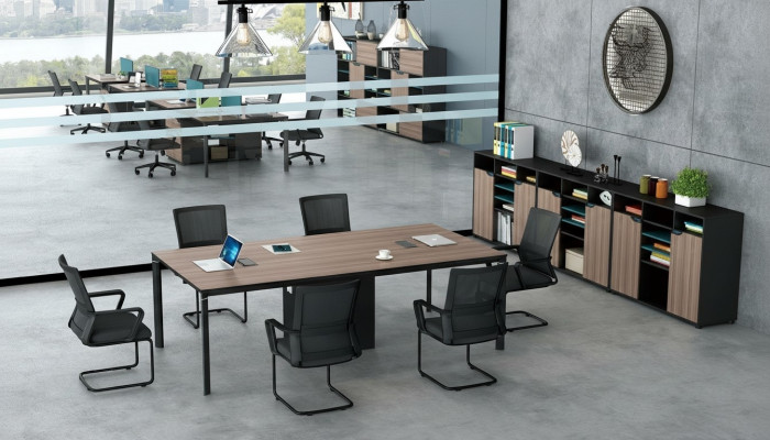 Conference table office boss room furniture design desks practice