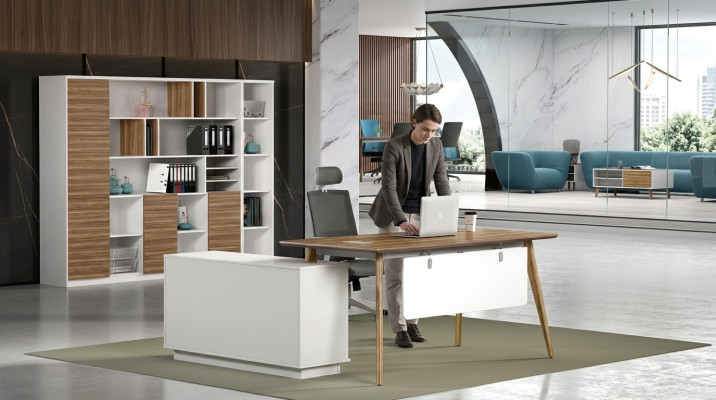 Office desk writing desk writing desk work desk company furniture corner desk