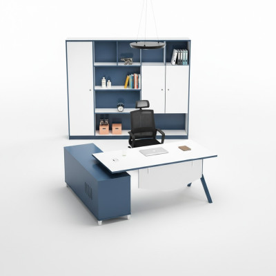 Office furniture desk filing cabinet furniture desks tables 2-piece set.