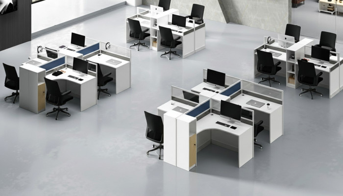 Desk 4-person office table desk work table furniture counter call center furniture