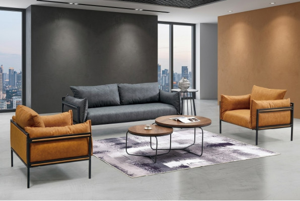 Sofa set couch upholstery fabric suite 3+1+1 complete set suites