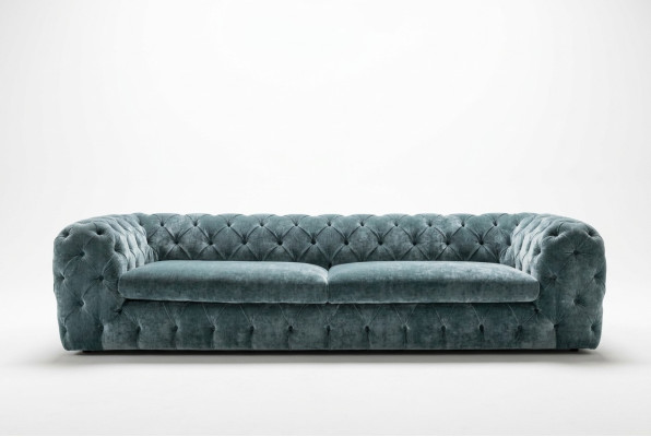 Luxury Chesterfield designer couches leather sofa fabric XXL big couches