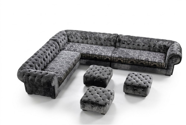 Design three-seater set sofa upholstery couches couch modern luxury 250x350cm