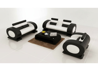 Leather sofa set sofa couch set sofa upholstery couch 3-piece armchair seater