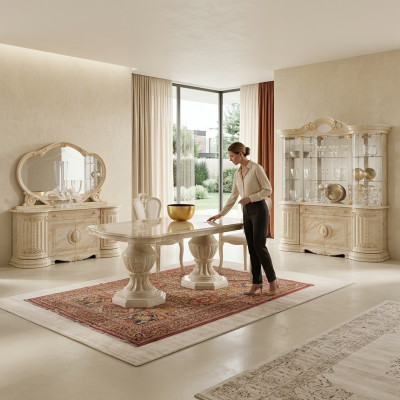 Luxury display showcase shelf cabinets display cases glass cabinet modern style wood