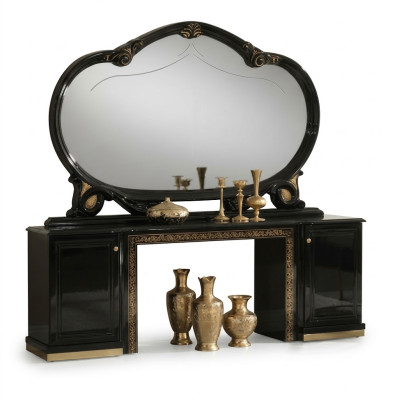 Mirror Stand Glass Italian Design Furniture Floor Mirror Sideboard Table New