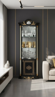 Classic display cabinet, living room display cabinet, display cabinets, Italian furniture, new