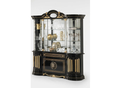 Display glass cabinet living room showcase vitrines Italian furniture wood