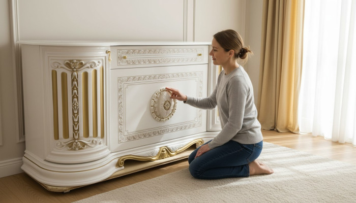 RTV TV cabinet table living room dresser lowboard sideboard wood
