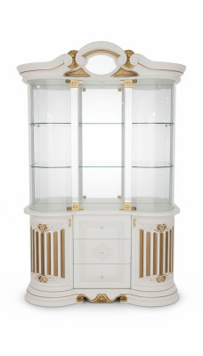 Display cabinet wood classic wooden display cabinets design living room glass