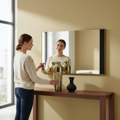 Classic Style Modern Wood Floor Mirror 110 * 4 Mirror Bedroom New