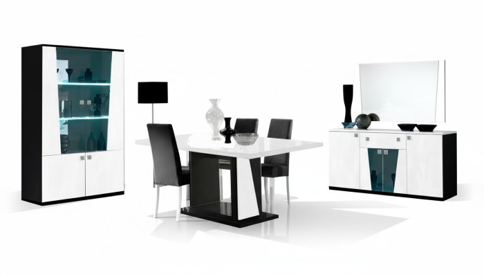 Luxury furniture chair chairs set dining room dining table 8-piece set table new