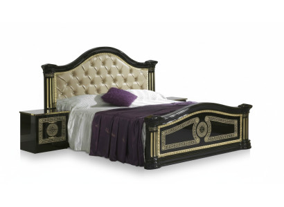 Chesterfield Bett Leather Bed Upholstered Bed Bedroom Double Bed Beds 180x200cm