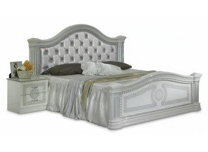 Designer bed bedroom beds Chesterfield textile leather hotel luxury upholstery