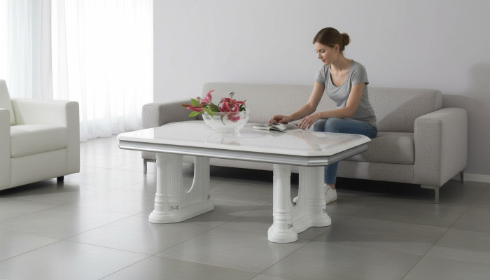 Classic luxury coffee table sofa living room designer table new side tables
