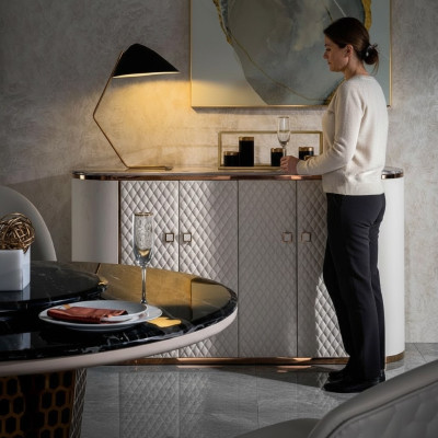 Chest cabinet side low board chests designer noble luxury