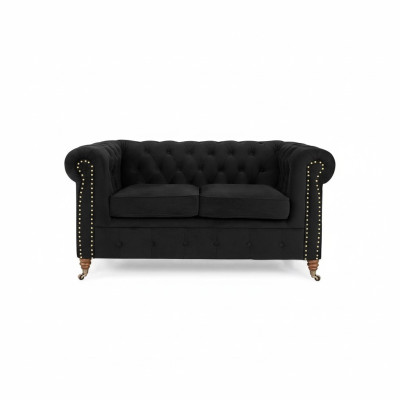Sofa 2-seater design sofas upholstery couches textile relax modern two-seater new