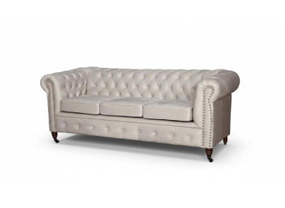 Design Chesterfield Sofa Set Sofa Couch Upholstery Set 3+2+1 Seater