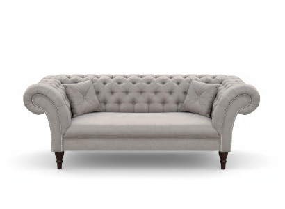 3-seater couch upholstered sofa Chesterfield couches three-seater faux leather