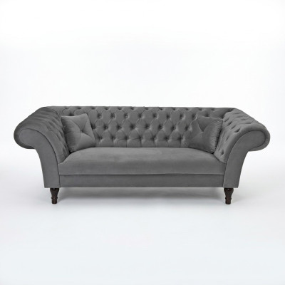 Design upholstered seating couch 3-seater suite sofa sofas couches textile new