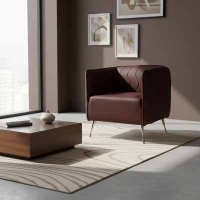 Design lounge chair dining room armchair relax upholstered gastro armchair chair