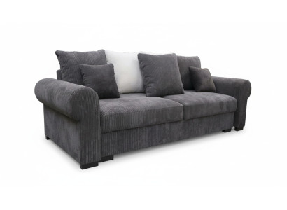 Big XXL sleeper sofa lounge living room couch 256cm bed function sofa
