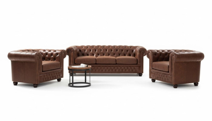 Couch Upholstery Sofa Textile Chesterfield Sofas Suite 3-Seater Three-Seater