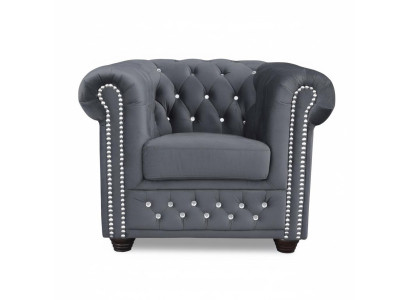 Chesterfield couches, armchair, TV couch, 1-seater sofa, textile fabric upholstery, new.