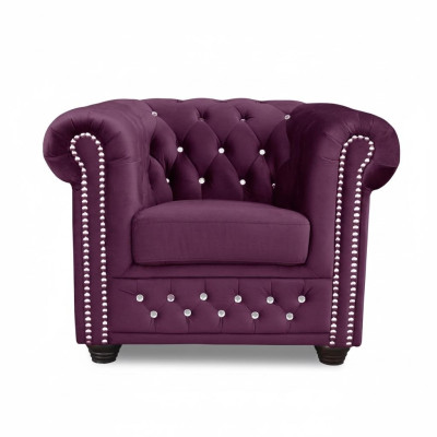 Armchair Club Lounge Designer Recliner Chair Upholstered Sofa 1 Seater TV Textile New