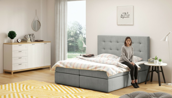 Chesterfield design bed, decor luxury hotel beds, 180x200cm bedroom