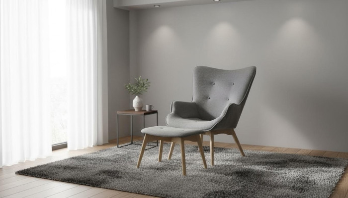 Armchair TV Couch Sofa Wood 1-Seater Couches Upholstery Living Room