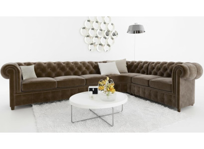 Chesterfield Couch Living Landscape Corner Sofa Suite Corner Sofa Corner Suite