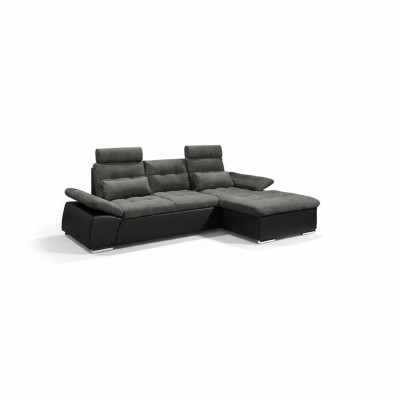 Corner sofa L-shape sofa living landscape set with bed function upholstery design