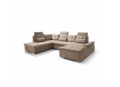 Sofa bed function U-shaped sofa couch design couch upholstery textile modern