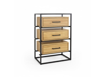 Designer Loft Dresser Sideboard Cabinet Living Room Shelf Luxury Metal Dressers