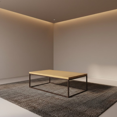 Coffee table, side table, designer table, metal living room table, tables, new, wood