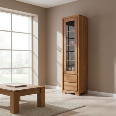 Classic display cabinet showcase living room display cabinets design real wood
