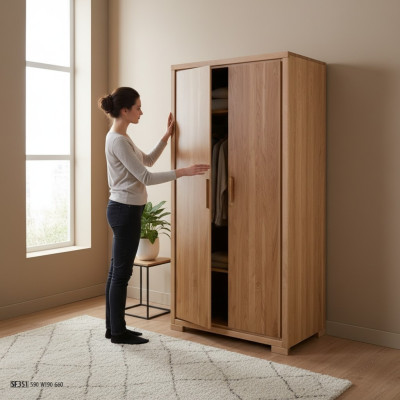Wardrobe bedroom closet design luxury cabinets shelf solid wood new