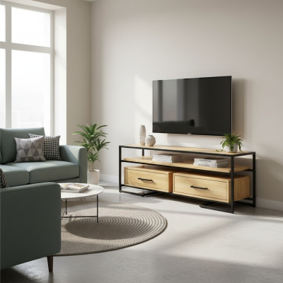 Sideboard TV lowboard rtv cabinet solid wood furniture wood furniture handmade solid