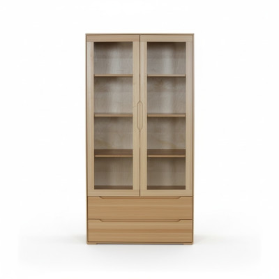 Classic display cabinet showcase handmade solid wood cabinet wood cabinets