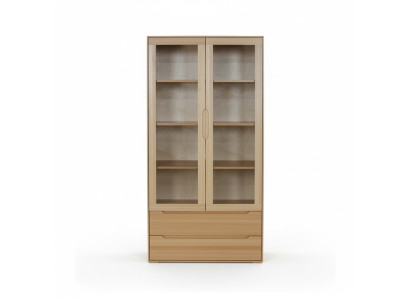 Classic display cabinet showcase handmade solid wood cabinet wood cabinets