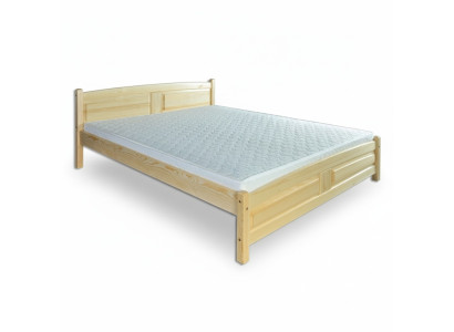 Bed 200x200cm solid wood bed frame double bed