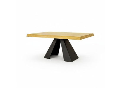 Design X Legs Coffee Table Pine Solid Real Wood Furniture Side Table Tables