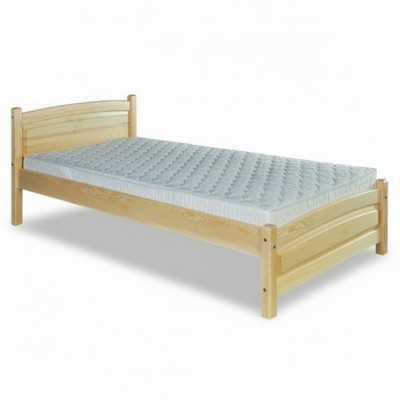 Solid wood bed pine wood bed frame 100x200 solid wood guest bed handmade new
