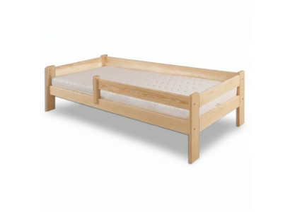 Youth bed pine children's bed solid wood wooden bed 90x200 with wooden bed frame